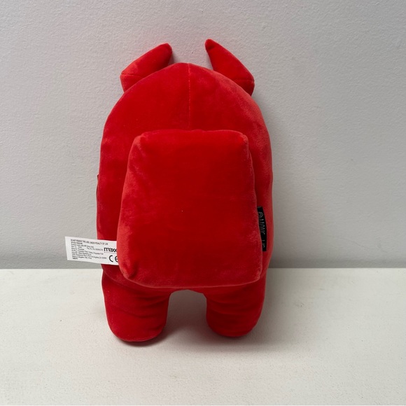 Among Us Red Crewmate Plush 12" - Picture 2 of 4